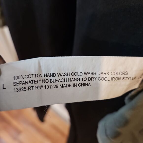 Ashley by 26 International Green Hooded Jacket with Pink Rose Embellishments szL - Picture 8 of 8